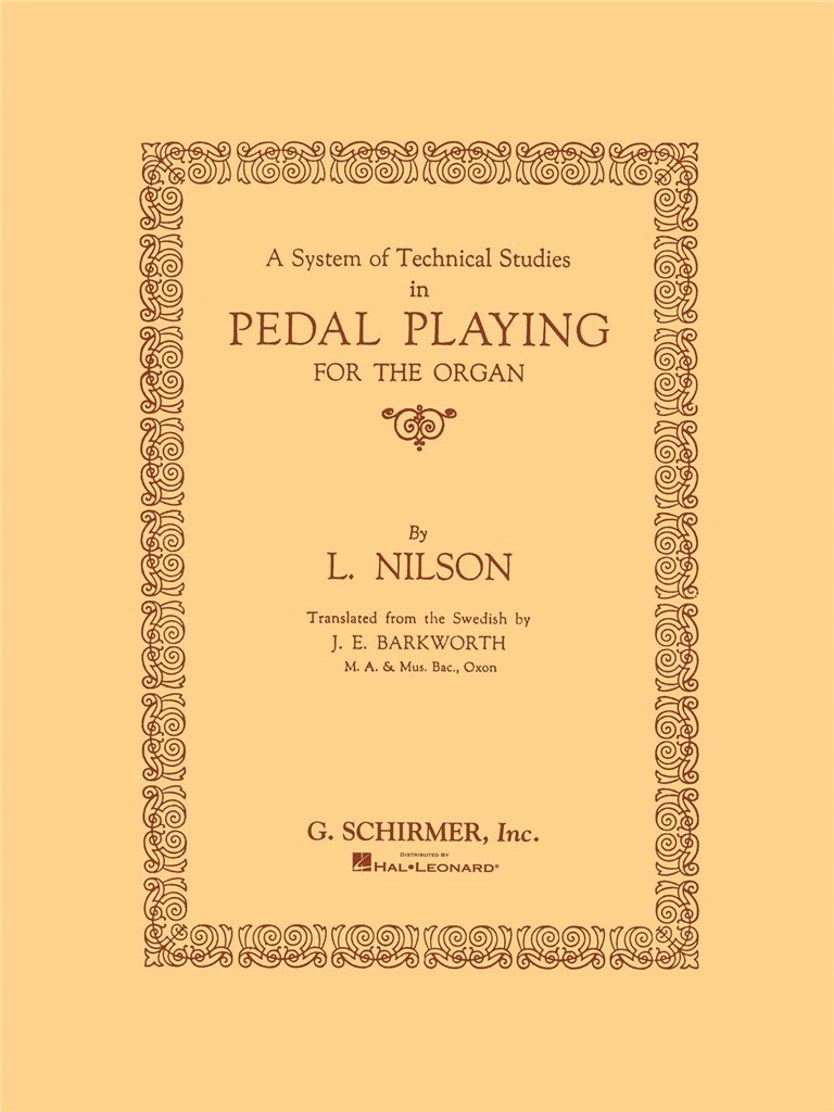 System of Technical Studies in Pedal Playing